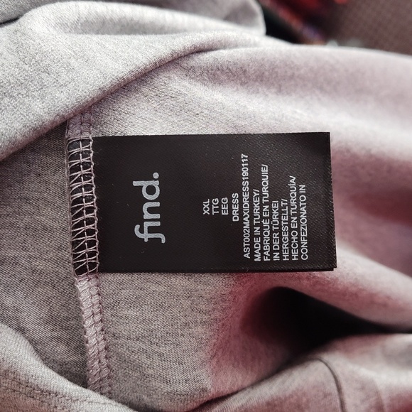 NEW HEATHER GRAY MIDI DRESS BY Find - Picture 5 of 6